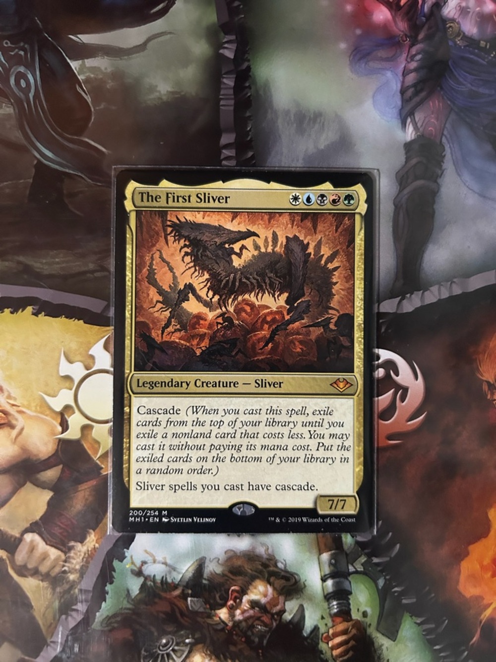 The First Sliver MTG Card Legendary Creature